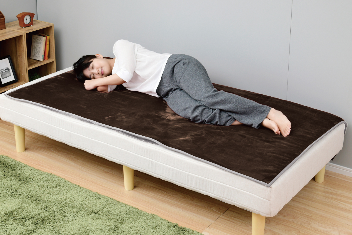 商品情報_「寝る消臭元」電気掛敷毛布（188×130cm） | 山善の