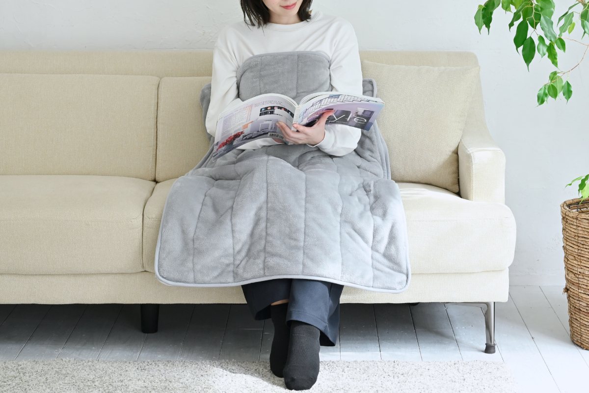 ナチュラル ロビ様 商品情報_スッポリマルチ電気毛布 | 山善の商品情報サイト
