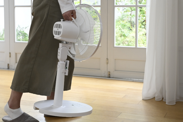 ヤマゼン リビング扇風機 山善 ヤマゼン リビングサーキュレーター扇風機 バイオレット