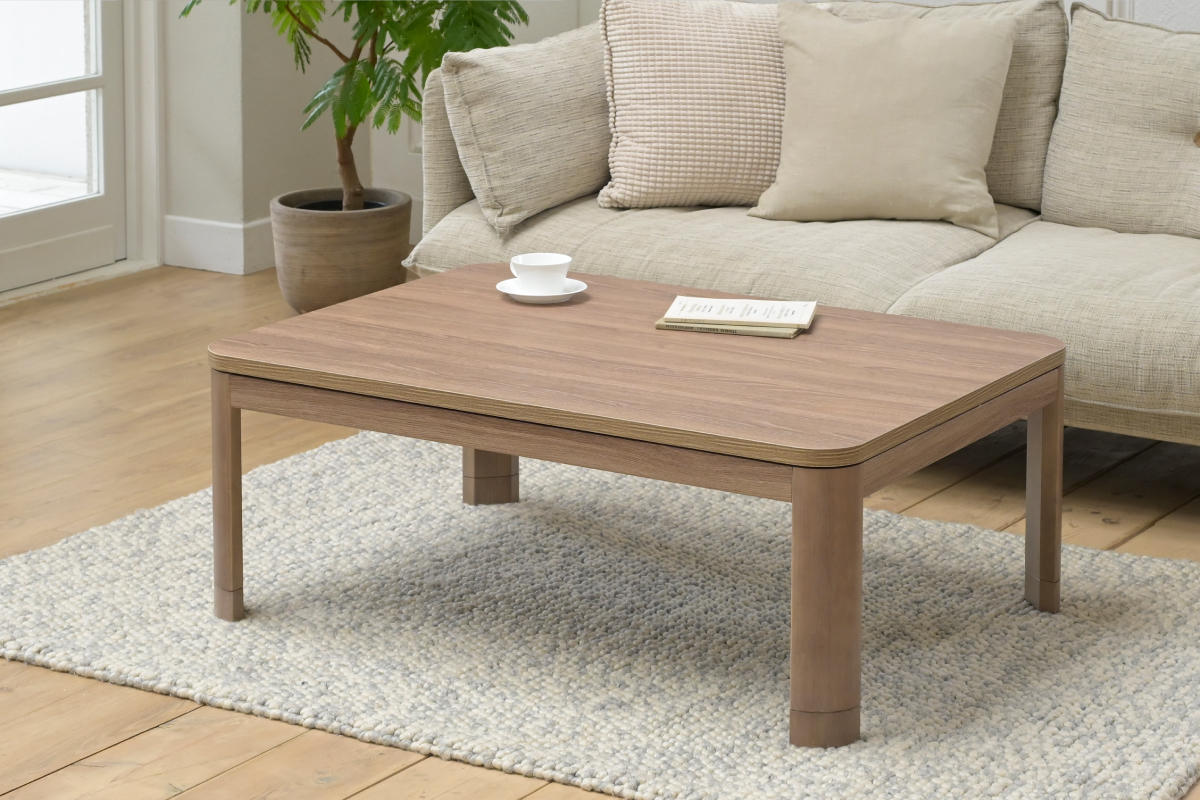 商品情報_家具調こたつ ラウンドタイプ（120×80cm） | 山善の商品情報