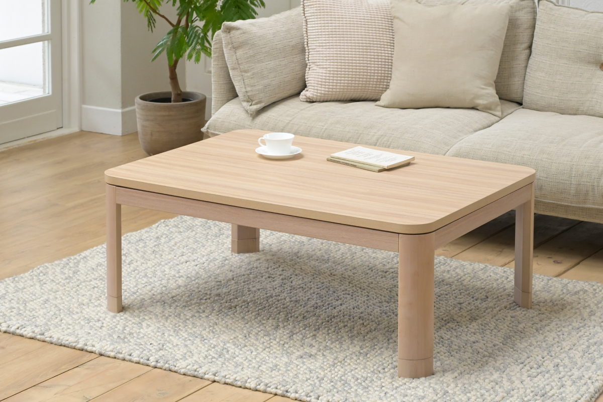 商品情報_家具調こたつ ラウンドタイプ（120×80cm） | 山善の商品情報