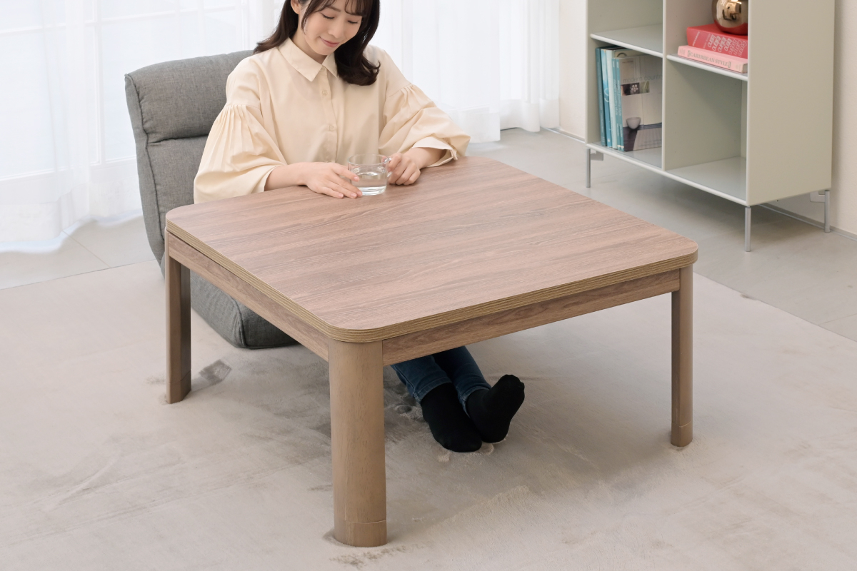 商品情報_家具調こたつ ラウンドタイプ（120×80cm） | 山善の商品情報