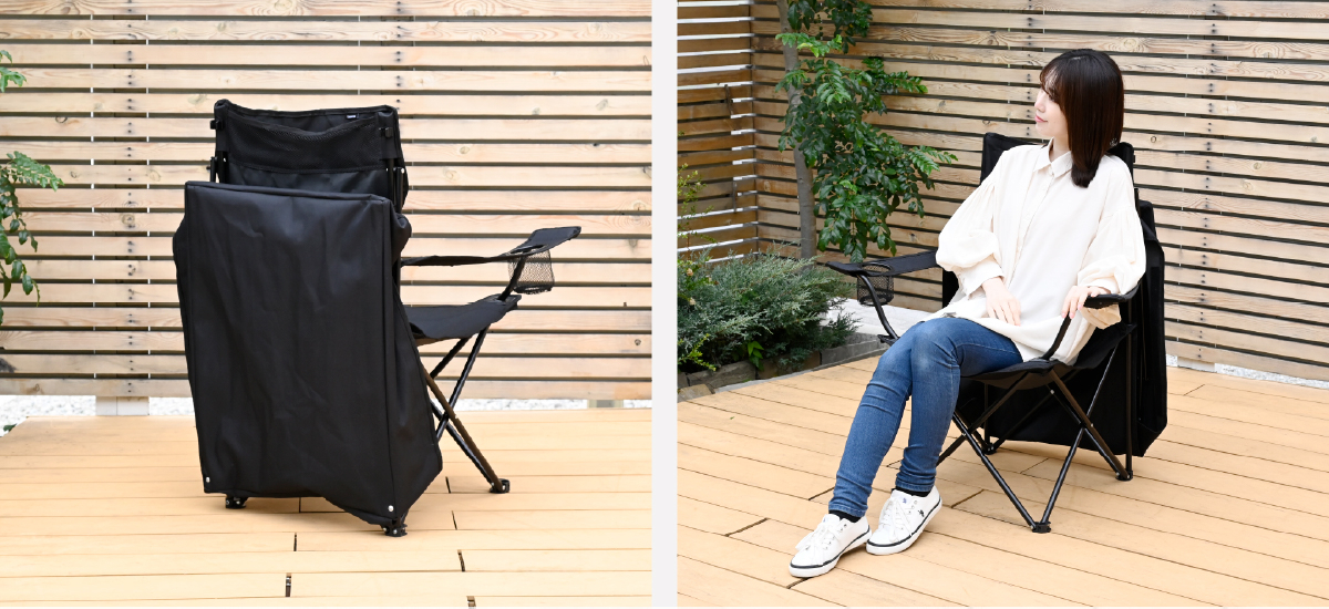 商品情報_シェード付きチェア | 山善の商品情報サイト | YAMAZEN BOOK