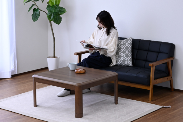 【新品】☆リーズナブルな家具調コタツ75DBR☆ 商品情報_家具調こたつ 5時間自動切りタイマー付 | 山善の商品情報