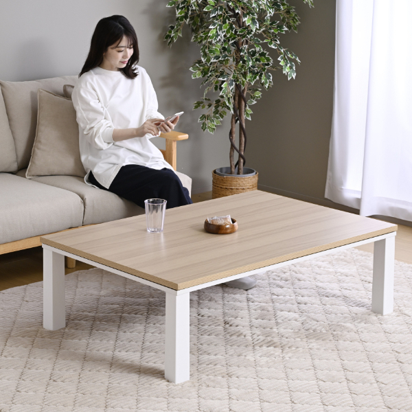 商品情報_テーブルこたつ（120×80cm） | 山善の商品情報サイト