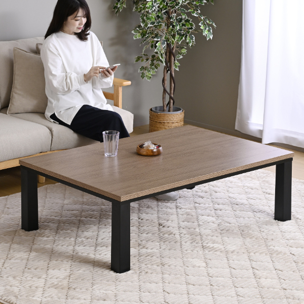 商品情報_テーブルこたつ（120×80cm） | 山善の商品情報サイト