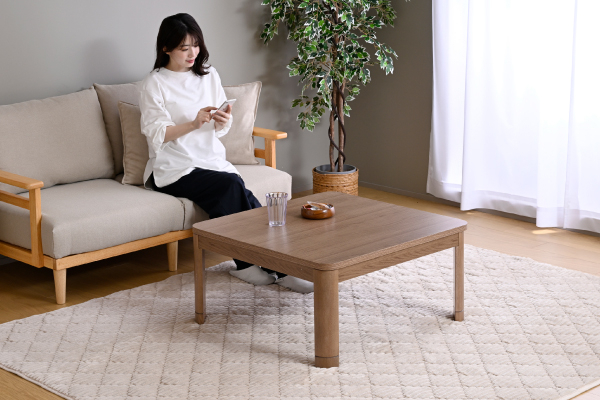 商品情報_家具調こたつ（80×80cm） | 山善の商品情報サイト | YAMAZEN BOOK