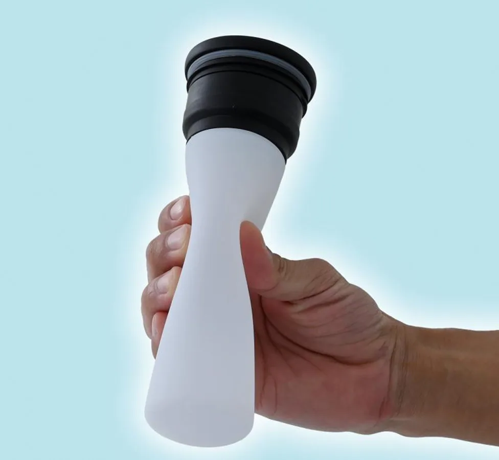 スティック型氷のうの使用イメージ