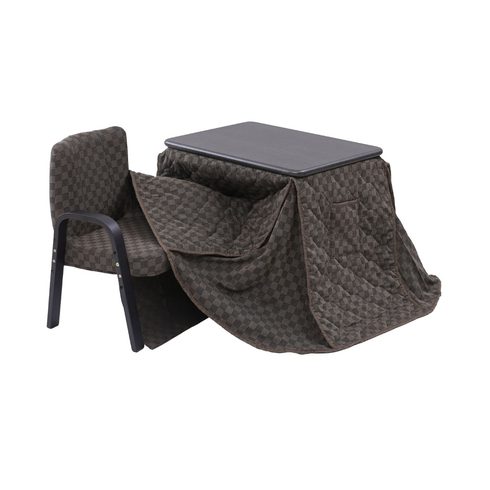 商品情報_高さの調節ができる一人用こたつセット（70×50cm） | 山善の